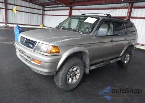1999 Mitsubishi Montero Sport Ls/Xls z USA, uszkodzony, nr VIN JA4MT31H4XP032685